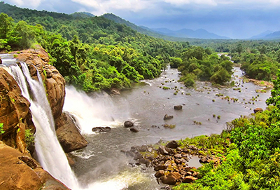 Charpa waterfall